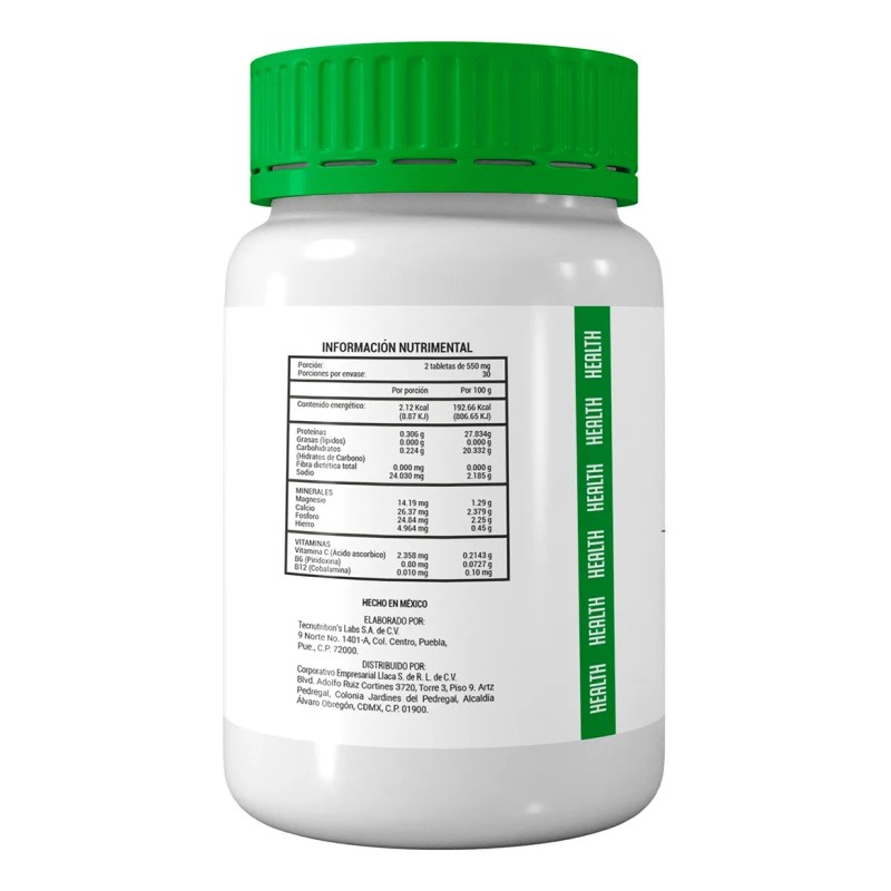 Viten Sp | 60 Tabletas | Guaraná, Té Verde, Jengibre