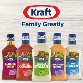 Kraft Creamy Italian Salad Dressing & Dip 16 oz (Pack of 6)