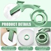 XUZOPIM Pizza Cutter, Bicycle Pizza Cutter, Wheel With Non-Stick Coating