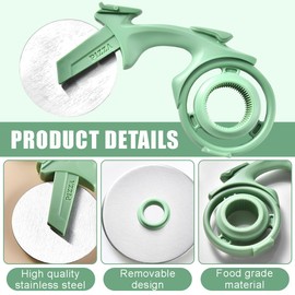 XUZOPIM Pizza Cutter, Bicycle Pizza Cutter, Wheel With Non-Stick Coating Stainless Steel Pizza Cutter Bicycle, Super Sharp Blades, Novelty Gift