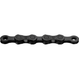 KMC Bicycle Chain, DLC12 Waxed, 1/2 Inch x 11/128 Inch, 126 Links, 12-Speed, Lightweight, Black