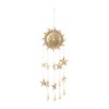 Deco 79 Metal Sun and Star Indoor Outdoor Windchime with