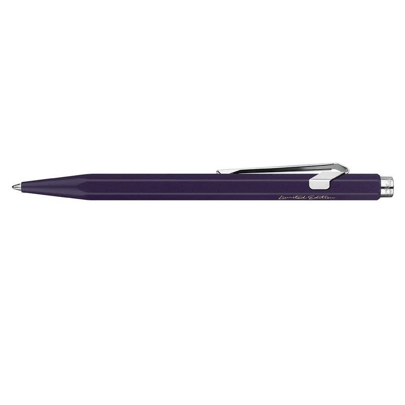 Caran D'Ache LIMITED EDITION LIMITED EDITION DARK PURPLE PEN WITH