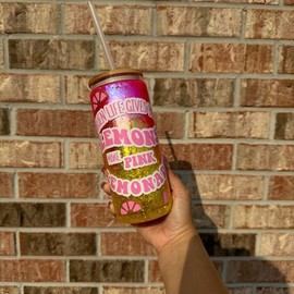 Snow Globe- Pink Lemonade