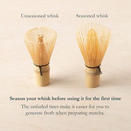 Matcha Whisk Chasen Bowl Spout - Bamboo Whisk Traditional Scoop Tea Spoon Holder Rest for Perfect Traditional Matcha Tea Drinking Experience