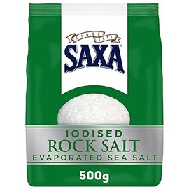 Saxa Iodised Rock Salt Bag Flavour for Cooking Saxa Seasoning Saxa Spice All Purpose Seasoning 500g