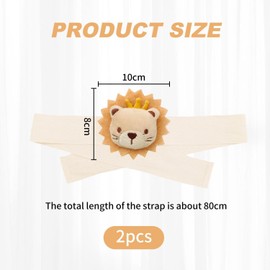 EPCDBBRT 2 Pieces Of Bear Curtain Straps, Cute Curtain Straps, Curtain Decorative Straps, Curtain Fixing Straps, Curtain Accessories, Children'S Room Decoration