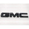 Auto Front & Rear GMC Matte Black OVERLAY Emblem Badge