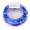 PLA Filament Dual Color Blue and Purplish Red 1.75mm 200g