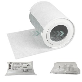 Faf Fresh Air Filter 10/Pcs Electrostatic Dust Trap Pre-filter For Levoit Purifier Serileri İle Uyumlu Hava Temizleyici Filtre Üstü Elektrostatik Toz Tutucu Koruyucu (Core 300)