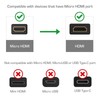 Cmple Micro HDMI to HDMI Cable Gold Plated - 3