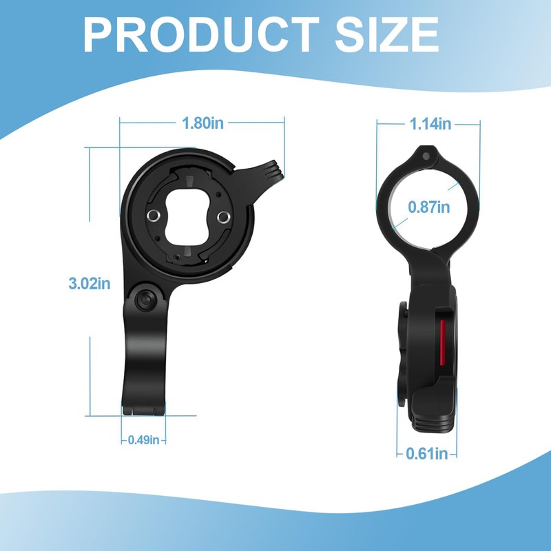 YMT Bicycle TT Handlebar Computer Mount 010-11807-01 Fits for Garmin