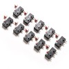 Unbranded 10x Micro Switches Roller Lever Handle Spring 3-Pin AC