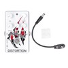 Distortion Pedal Electronic Guitar High Gain Effect Effector 9V DC