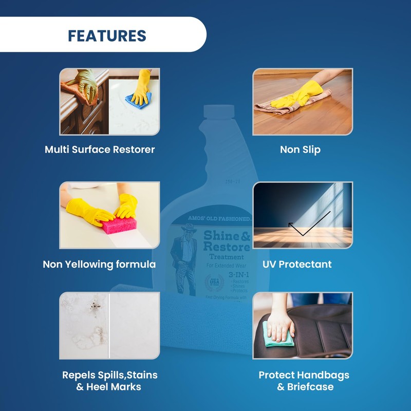 Professor Amos Multi Surface Shine & Restore Kit Old-Fashioned Revive