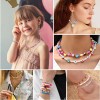 JOICEE 480PCS Fruit Flower Polymer Clay Beads, 24 Style Cute