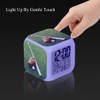 MINZEN LED Alarm Clock Baseball Bats Gloves Footballer Desk Table