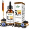 7-in-1 Vitamin D3 K2 (MK-7) Drops | Support Bone, Mood