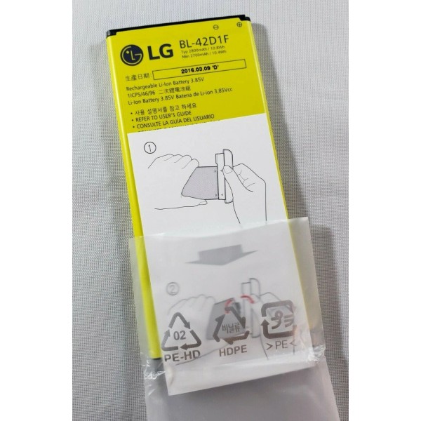 LG New OEM LG G5 BL-42D1F Battery VS987 H820 H830