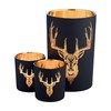 EDZARD Lio Tea Light Holder Set of 2 (Height 8