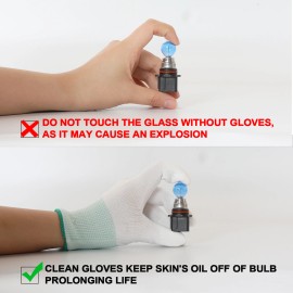 SHENKENUO 12278 PSX26W Halogen Fog Light Bulb 4200K For 2015-2020 GMC Yukon XL Suburban