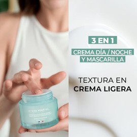 Yves Rocher Tratamiento Facial HYDRA VEGETAL: Crema Facial Día/Noche y Mascarilla Extra Hidratante (75 ml) + Sérum Hidratación Continua100H (30 l)