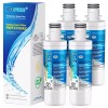 IcePure 4 PACK Fit For LG LT1000P ADQ747935 MDJ64844601 Water