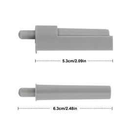 ALLY-MAGIC Softclose Retrofitting, Soft Close Retrofitting, Cabinet Door Damper, Furniture Door Damper, Door Damper Cabinet for Kitchen Cabinet Office Cabinets Wardrobe Drawers E21-GMFZQ