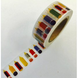 Unbranded Pencil Washi Tape Papercraft Planner Supply Scrapbook Office Teacher Agenda