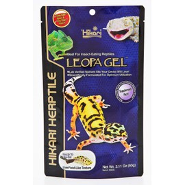Hikari LeopaGel Food for Insect-Eating Reptiles, 2.11 oz (60g)