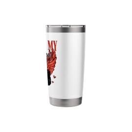 Trump Is My Valentine Trump Valentine's Day 2025 Heart Stainless Steel Insulated Tumbler
