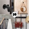 Unifizz Heavy Duty No-Drill Stainless Steel Suction Cup Coat Hooks