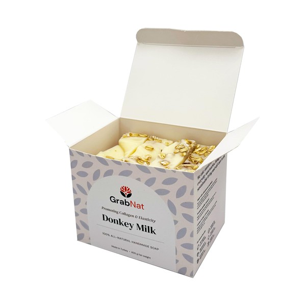 Pack of 4 Donkey Milk Cold Pressed Handmade Soap (4