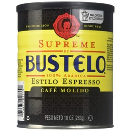 Supreme by Bustelo Estilo Espresso Cafe Molido 10 oz (Pack of 2)