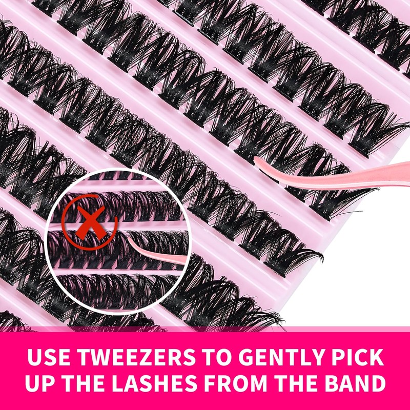 RITALASH Lash Clusters 80D DIY Cluster Lashes Fluffy Volume Eyelash