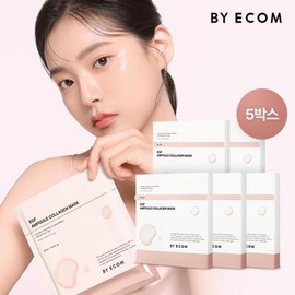 (Hyundai Home Shopping) 5 boxes of Byaecom EGF Collagen Mask (25 sheets total) / (현대홈쇼핑)바이애콤 EGF 콜라겐 마스크 5박스 (총 25매)