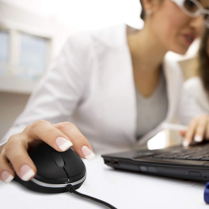 Computer Mini USB Wired Optical Mouse Portable for Laptop, Notebook,