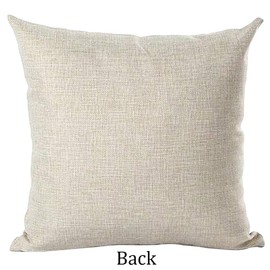 ramirar Watercolor Colorful Quote I Love You A Bushel & A Peck and A Hug Around The Neck Decorative Throw Pillow Cover Case Cushion Home Living Room Bed Sofa Car Cotton Linen Square 18 x 18 Inches