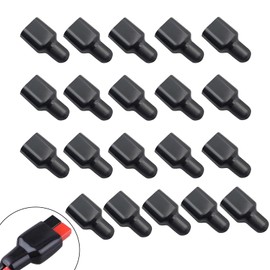 ANDCHIER 20 Pcs Rubber Boots Covers Flame Retardant Sleeve for Power Connector for Anderson-Style Powerpole Connector 15 Amp / 30 Amp / 45 Amp