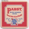 Pabst Blue Ribbon Good Old Time Flavor Beer Coaster