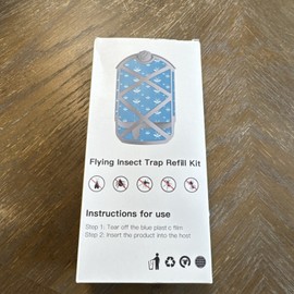 vkg2 4 Pack Flying Insect Trap Refill Kit No Equipment-Comp