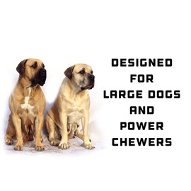 Mary & Kate Pets Classic Tug Toy Rope for Aggressive CHEWERS - Extra Durable - Sturdy Cotton - Large Breed - Heavy Duty - Tug of War Handle