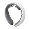 Heated TENS Neck Massager 9 Gears Vibration Rechargeable Electromagnetic Pulse