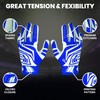 LYRX Professional Football Receiver Gloves with Optimal Silicone Palm Non-Slip