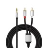 ENJOY-UNIQUE RCA to 3.5mm Cable Phono to 3.5mm jack 2-Male