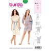 Burda Sewing Pattern 6206 Summer Dress [Ladies Size 8-10] Level