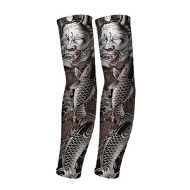 Aresvns - Funda para tatuajes para hombres y mujeres, mangas para brazos, protección solar UV, Yg1, Medium