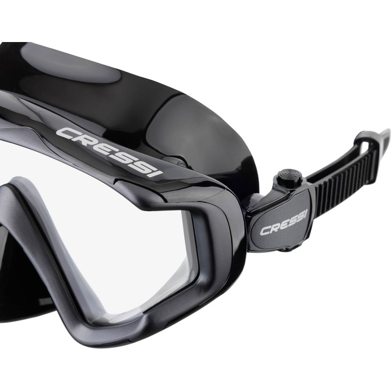 Cressi Liberty TRISIDE Mask Black-Graphite