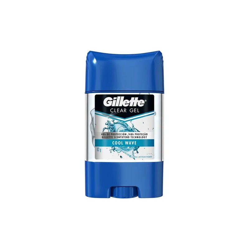 Desodorante Gillette Clear Gel Cool Wave 82 Gr