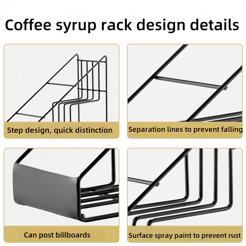 ONNEKA Coffee Syrup Rack & Syrup Holder – Loved by